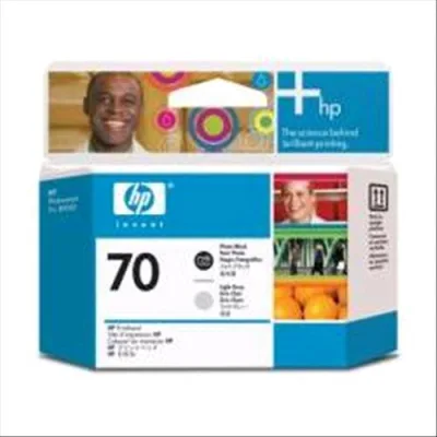 HP 70 Cartuccia Inkjet Nero Fotografico e Grigio Chiaro