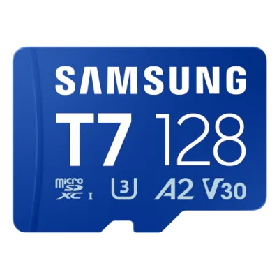 Samsung T7 128GB MicroSDXC UHS-I 170 MB/s Class 3 (U3) V30