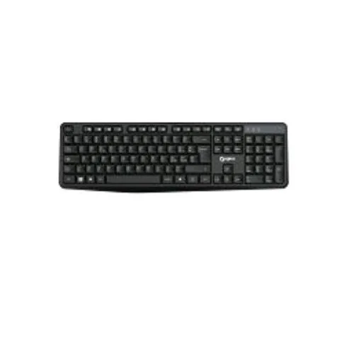 Igloo CM-01B Tastiera Wireless 105 Tasti Design Ergonomico Layout Italiano Nero