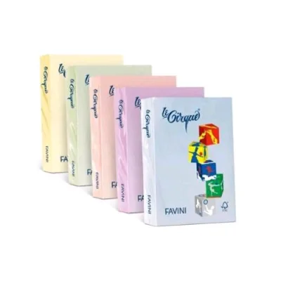Cartotecnica Favini le Cirque Tenui Risma da 500 Fogli 80 g 21 x 29.7 cm A4 Verde