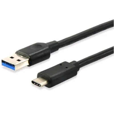 Equip Cavo Adattatore USB 3.2 Gen 1 da USB-A USB-C 3A Maschio-Maschio 0.5 m Nero