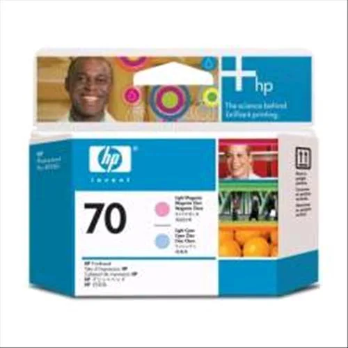 HP 70 Testina Inkjet Ciano Chiaro e Magenta Chiaro