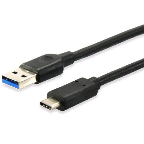 Equip Cavo Adattatore USB 3.2 Gen 1 da USB-C Maschio a USB-A Maschio 25cm Nero