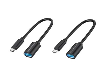 Conceptronic ABBY11B Adattatore da USB-C Maschio a USB-A OTG Femmina 20 cm Conf. 2 Pz.