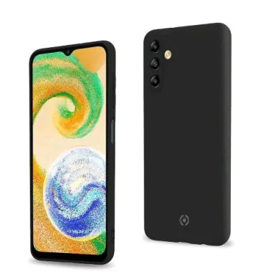 Celly Cromo Samsung Galaxy A04S/A13 5G Cover in Tpu Soft Touch Anti Graffio Black