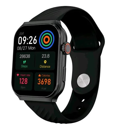Celly Trainer Ultra Smartwatch 2.02" Black Doppio Cinturino