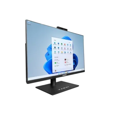 Yashi Victory 24 AY24809 All in One 24" Full HD AMD Ryzen 7 6850H RAM 16GB-SSD 512GB NVMe-AMD Radeon Graphics 680M-Wi-Fi 6 + Gigabit LAN-Altoparlanti Web Cam 5 MPX-Win 11 Prof Nero