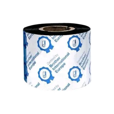 Brother Premium Ribbon Cera/Resina Nero Nastro di Stampa 60mm x 300mm Conf 12 pz per Brother TD-4420TN, TD-4520TN, TD-4650TNWB, TD-4650TNWBR, TD-4750TNWB, TD-4750TNWBR