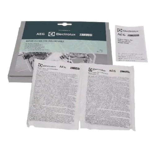 Electrolux M2DCP050 Detergente Pulizia Lavastoviglie Conf 2 Pz.
