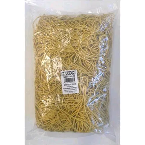 Markin Elastici Gomma Busta 1kg 60X1.5 mm Giallo