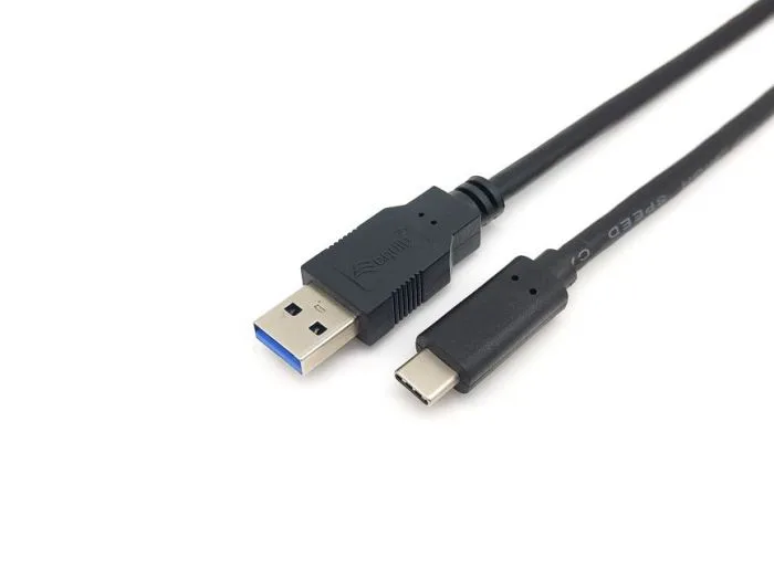 Equip Cavo Dati Ricarica da USB-A 3.2 GEN1 Ad USB-C Maschio-Maschio 5Gbps 3A 2 m Nero