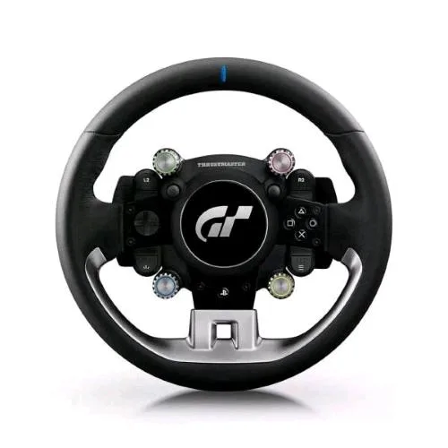 Thrustmaster GT Wheel Add-On Volante Gran Turismo Vera Pelle 28cm Nero