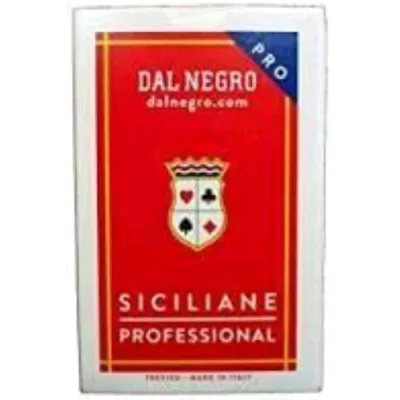 Dal Negro Carte da Gioco Siciliane in Plastica