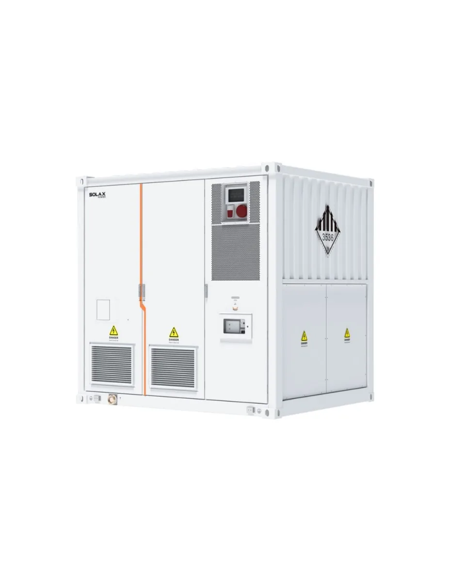 Sistema di accumulo C&I TRENE 2H inverter 500kW batteria al litio 1044kWh Solax Power