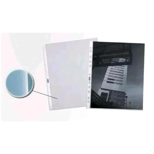Favorit Superior Buste con Foratura Universale in PP CM 22X30 Liscia Trasparente Conf 26 Pz.