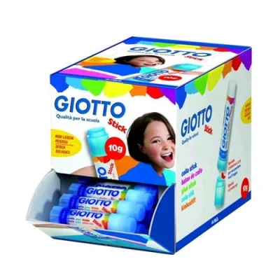 Giotto Stick Colla Uso Scolastico 10g Conf. 60 Pz.