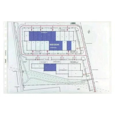 Favorit Superior Buste con Foratura Universale in PP Liscia CM 50X70 Trasparente Conf 10 Pz.