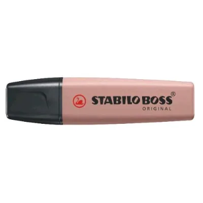 Stabilo Boss Original Nature Colors Evidenziatore Punta a Scalpello 2/5 mm Cacao Conf 10 Pz.