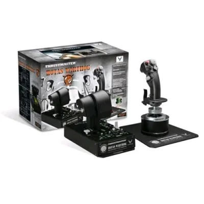 Thrustmaster Hotas Warthog Joystick + Timone Replica Aereo da Attacco U.s. Air Force a-10C
