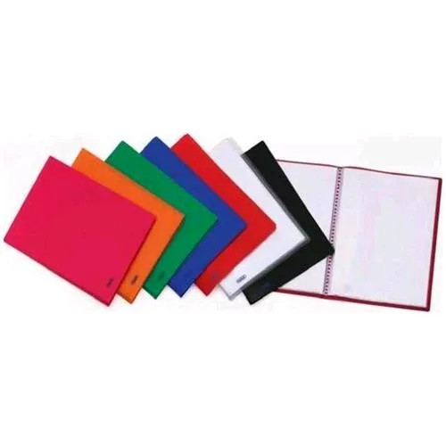 Favorit Sviluppo Portalistini a Fogli Fissi in PP 220X300 mm A4 40 Buste Col. Nero