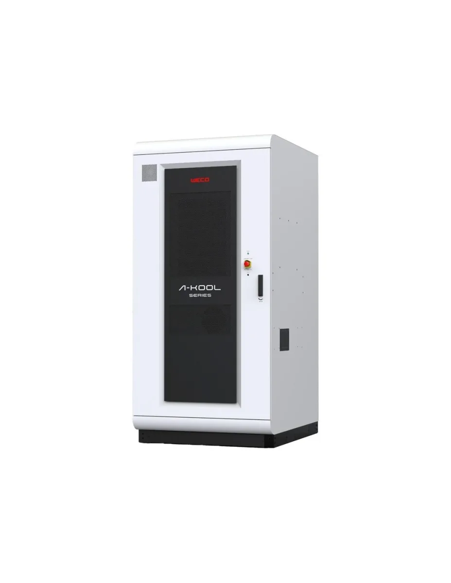 Sistema di accumulo C&I 161kWh Weco A-KOOL predisposto per singolo inverter