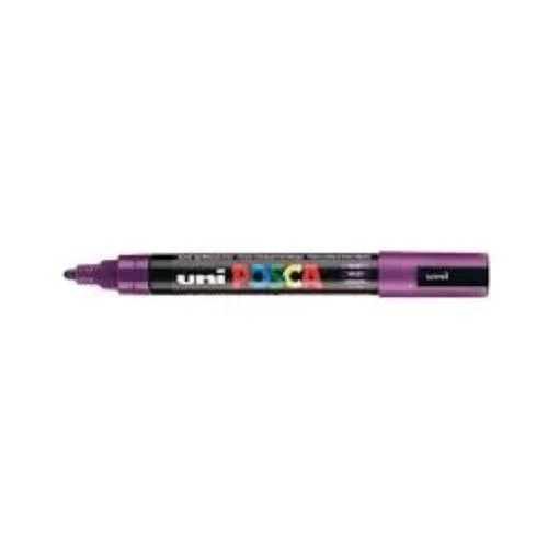 Osama Posca Medio Marcatore a Tempera Punta Tonda 1.8/2.5 mm Viola Conf 6 Pz.