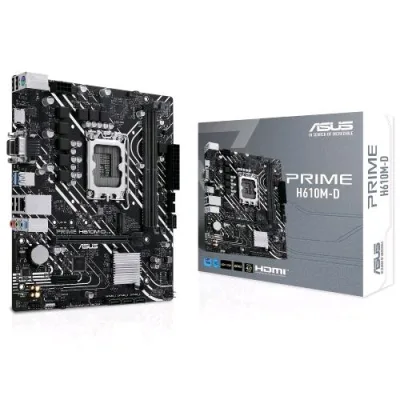 ASUS Prime H610M-D Scheda Madre Micro ATX Socket 1700 Intel H610 Express 2X DDR5 - M.2 Pcie 3.0 - USB 3.0 - PCI-Express 4.0 16X