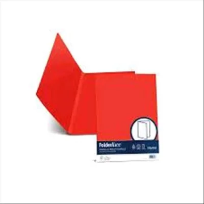 Cartotecnica Favini Luce e Acqua Cartelline Semplici in Cartoncino 340X25 mm Col.rosso Conf 50 Pz.