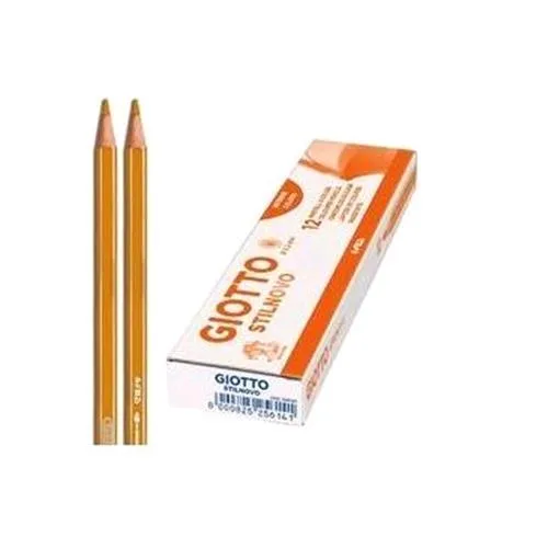 Giotto Stilnovo Acquarell Pastelli Acquerellabili 3.3 mm Confezione Moni Colore Arancio 12 Pz.