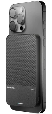 POWER BANK 5000MAH QI2 CLASSIC BK USB-C NATIVE UNION MAGSAFE BLACK
