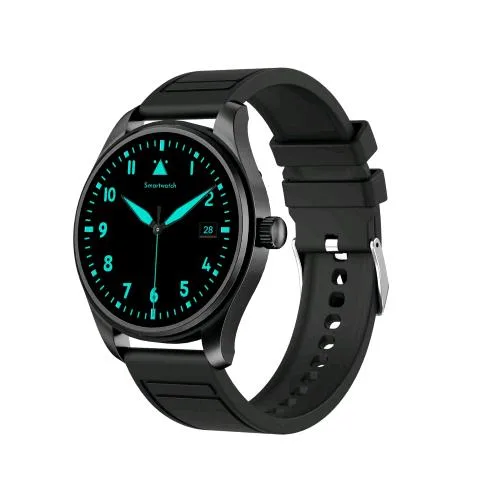 Celly TRAINERROUND3 Smartwatch 1.32" Amoled Cassa in Acciaio Nero