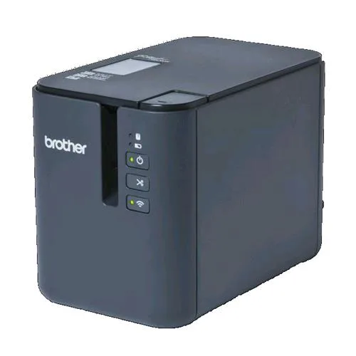 Brother PT-P900WC Etichettatrice Desktop Professionale Collegabile a PC con Connettivita' USB e Wi-Fi Grigio