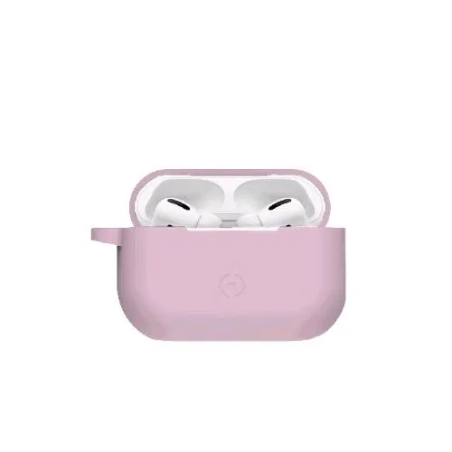 Celly Custodia per Box Airpod Pro in Silicone Rosa