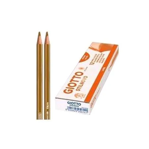 Giotto Stilnovo Acquarell Pastelli Acquerellabili 3.3 mm Confezione Moni Colore Marrone 12 Pz.