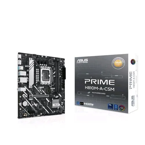 ASUS Prime H810M-A-CSM Intel H810 Lga 1851 (Socket V1) Micro ATX