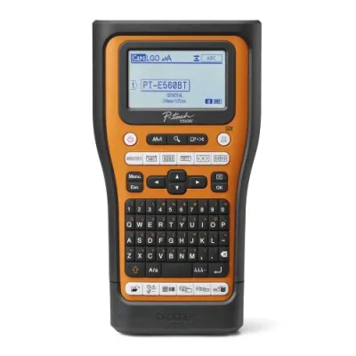 Brother PTE560 Etichettatrice Palmare Bluetooth con Cavo e Senza Cavo Qwerty 180 x 180 DPI 20 mm/S