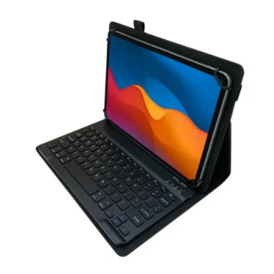 Celly Custodia Universale a Libro Magnetica con Tastiera Wireless per Tablet fino a 11" Funzione Stande Nero