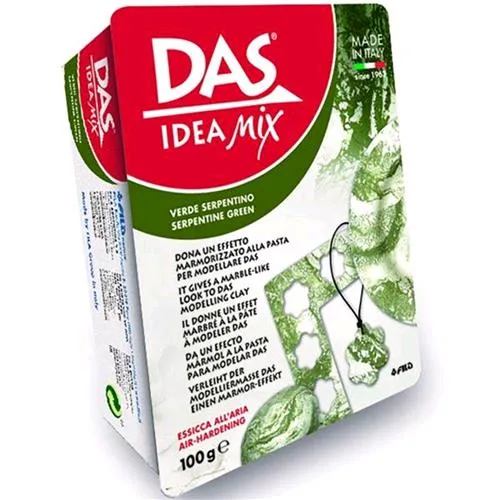 DAS Mix Verde Serpentino Pasta da Modellare 100 g Verde