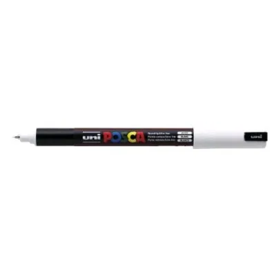 Osama Poscapen Marcatore Punta Ad Ago 0.7 mm Bianco Conf 6 Pz.