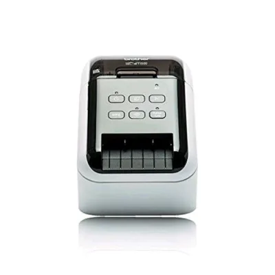 Brother QL810W Stampante per Etichette con Wi-Fi e Airprint Stampa a Due Colori Rosso e Nero