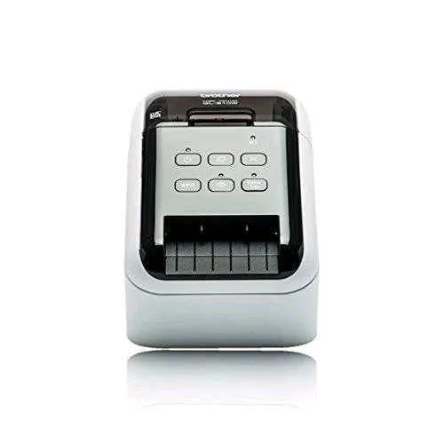 Brother QL810W Stampante per Etichette con Wi-Fi e Airprint Stampa a Due Colori Rosso e Nero