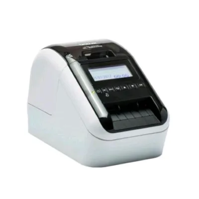 Brother QL820NWBCUA1 Stampante per Etichette con Rete Cablata Wi-Fi Bluetooth Compatibilita Airprint e Mfi Stampa a Due Colori Rosso e Nero