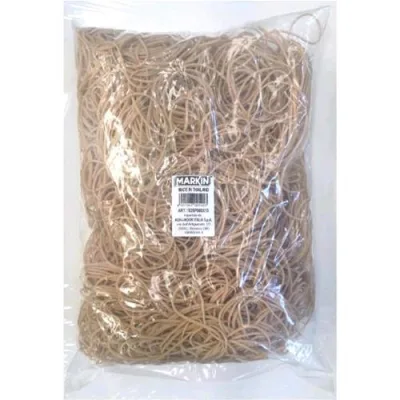 Markin Elastici Para Busta 1kg 80X6 mm Avana
