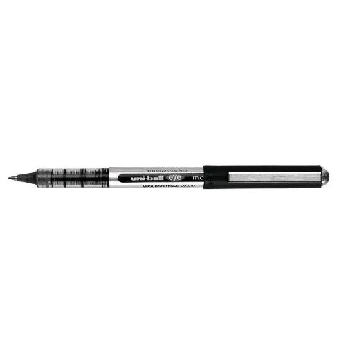 Osama Uniball Eye Penna Roller Punta Conica 0.5 mm Inchiostro Nero Conf 12 Pz.