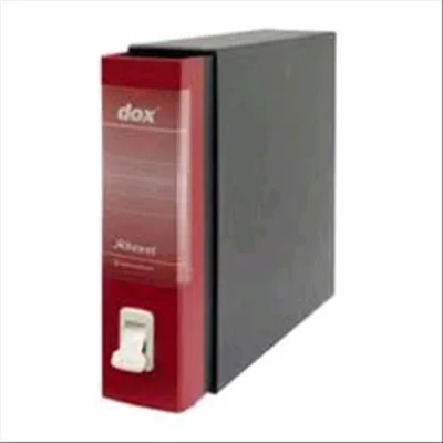 Rexel Dox 1 Registratore Formato Commerciale 230X297X80 mm Col. Rosso Conf 6 Pz.