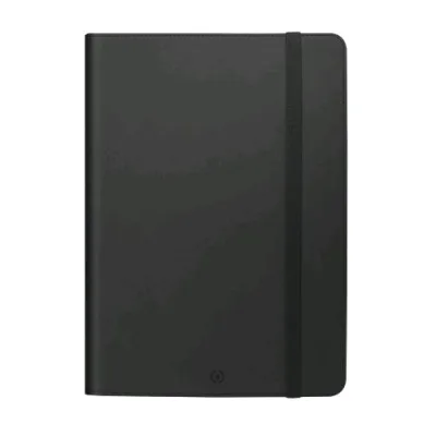 Celly Custosia Ad Agenda Magnetica Universale per Tablet 11" in Similpelle con Elastico Nero