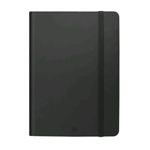 Celly Custosia Ad Agenda Magnetica Universale per Tablet 11" in Similpelle con Elastico Nero