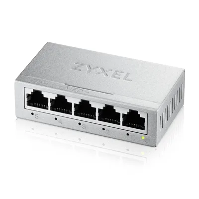 SWITCH 5P GIGABIT ZYXEL METAL CASE 10 GBPS UNMANAGED 5X10/100/1000