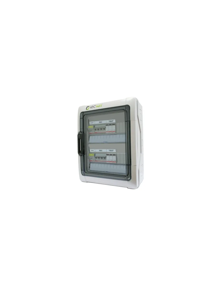 Quadro di campo DC 2 stringhe indipendenti 600VDC - QDC2I-600