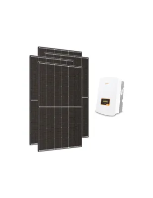 Kit fotovoltaico monofase 5400W inverter di stringa 5kW Solis connesso in rete